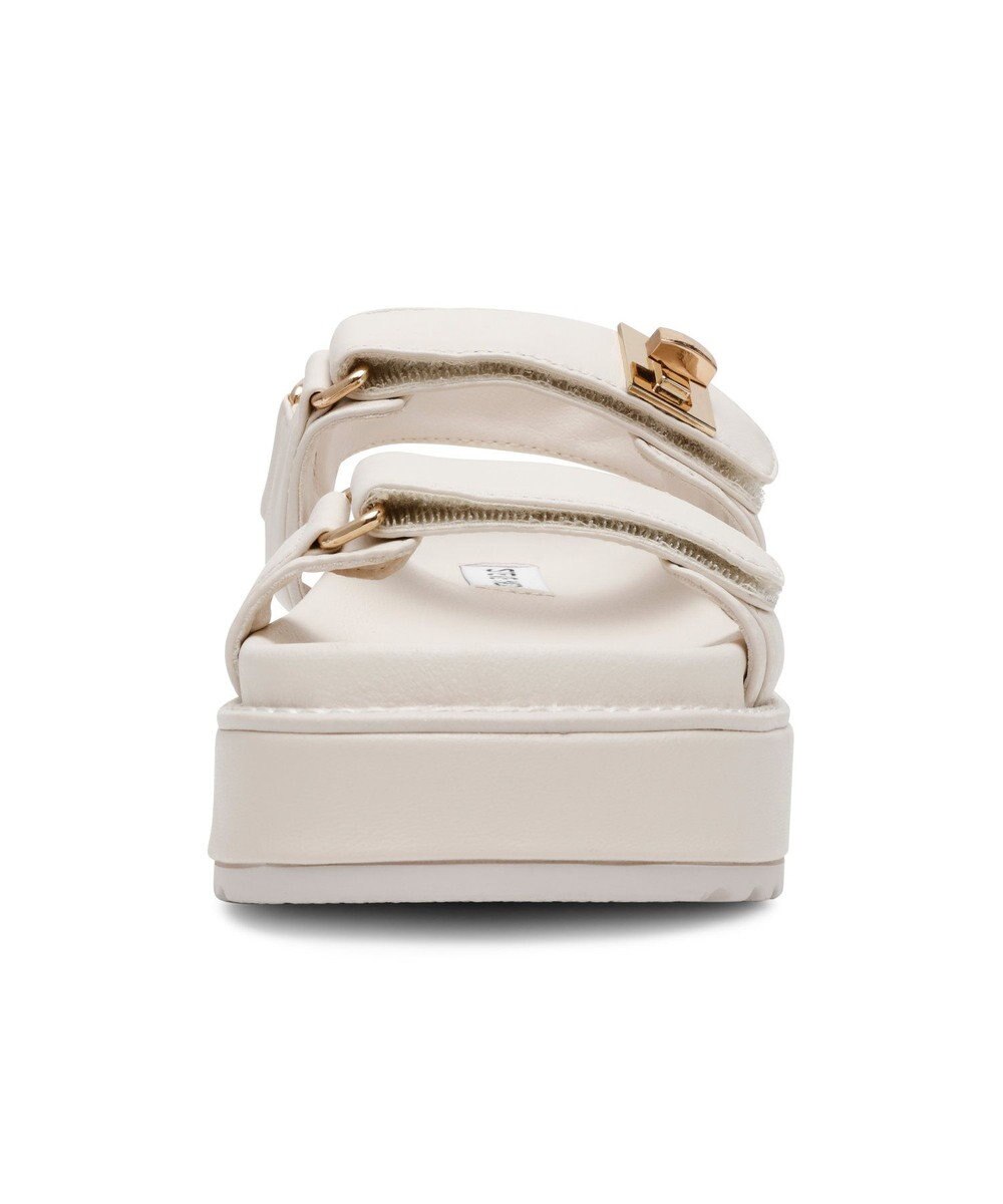 STEVE MADDEN BIGMONA ダブルベルトレザーサンダル 