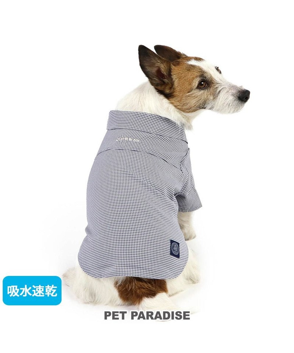 PET PARADISE J.PRESS チェックシャツ 小型犬 ネイビー