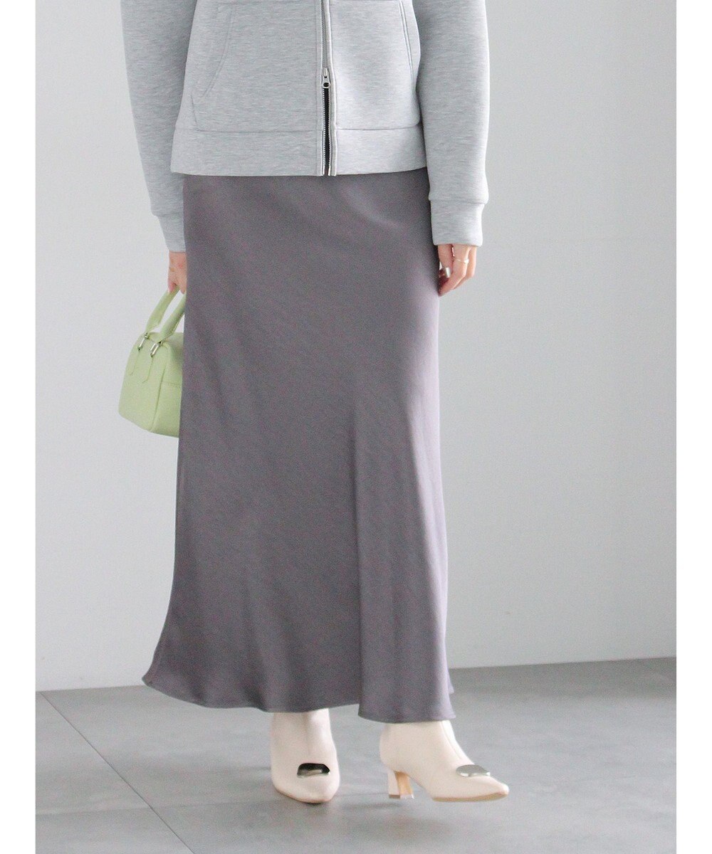 Te chichi ヴィンテージサテンナロースカート 