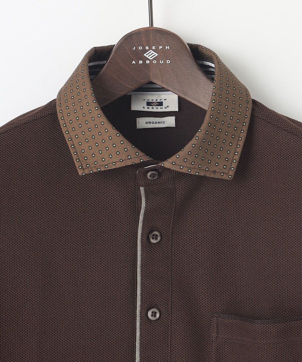 JOSEPH ABBOUD 【オーガニックコットン】ダディポロシャツ 