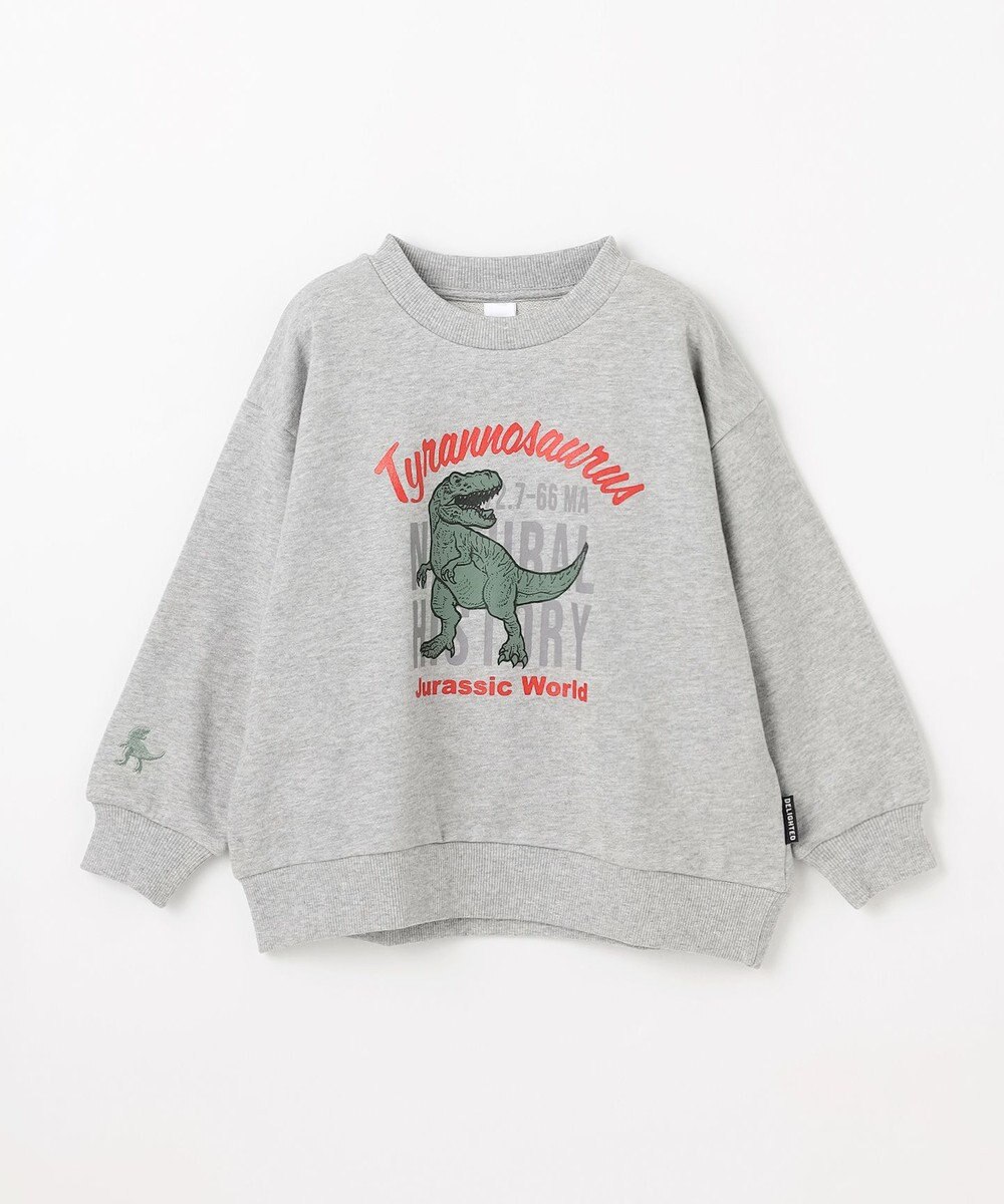 ANY KIDS 恐竜プリント 裏毛トレーナー 