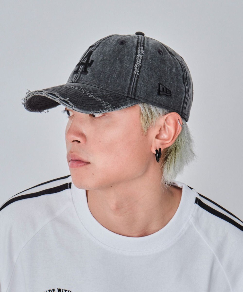 WEGO 【ユニセックス着用ITEM】別注NEWERA　9FORTY　　damage 
