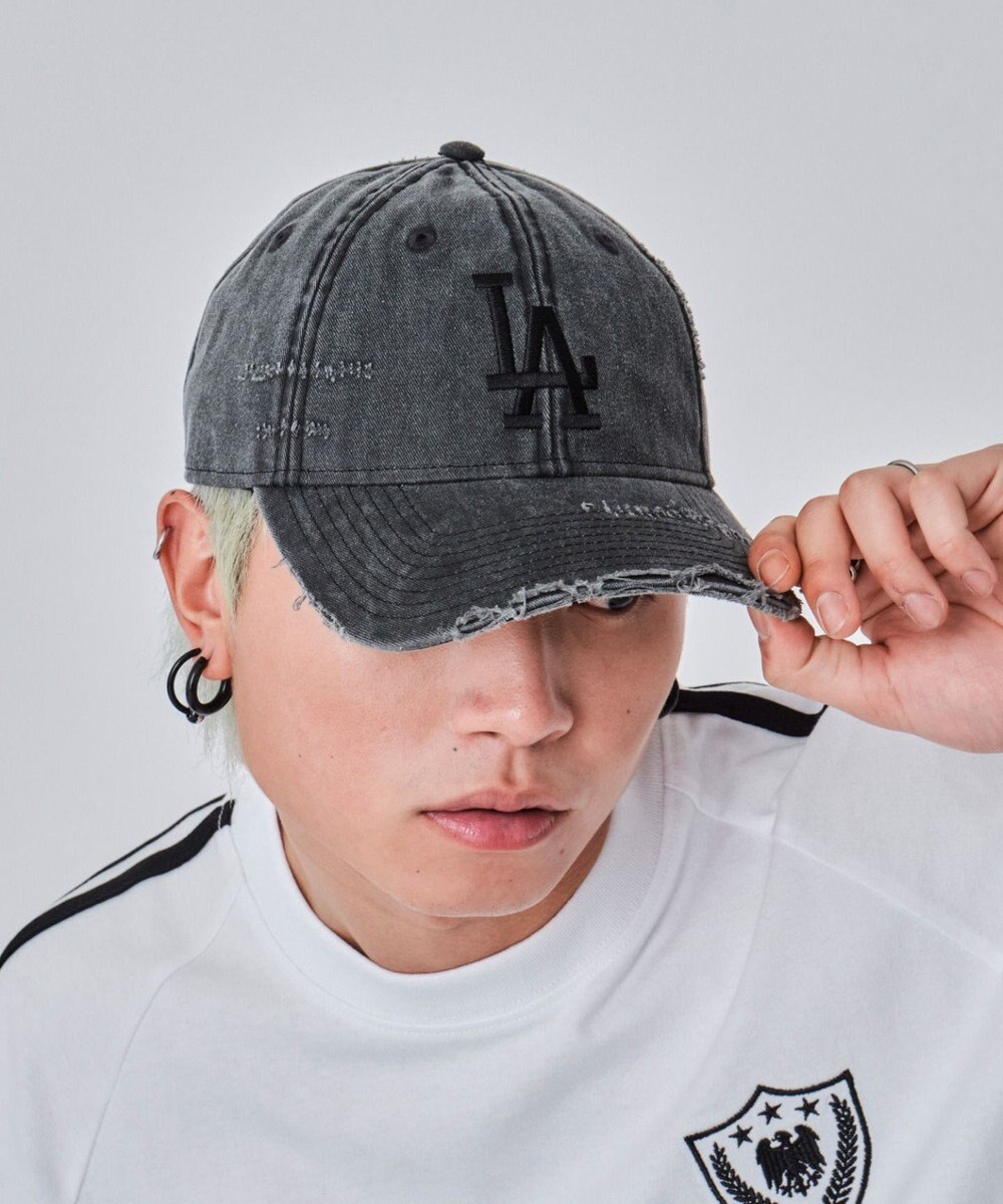 WEGO 【ユニセックス着用ITEM】別注NEWERA　9FORTY　　damage 
