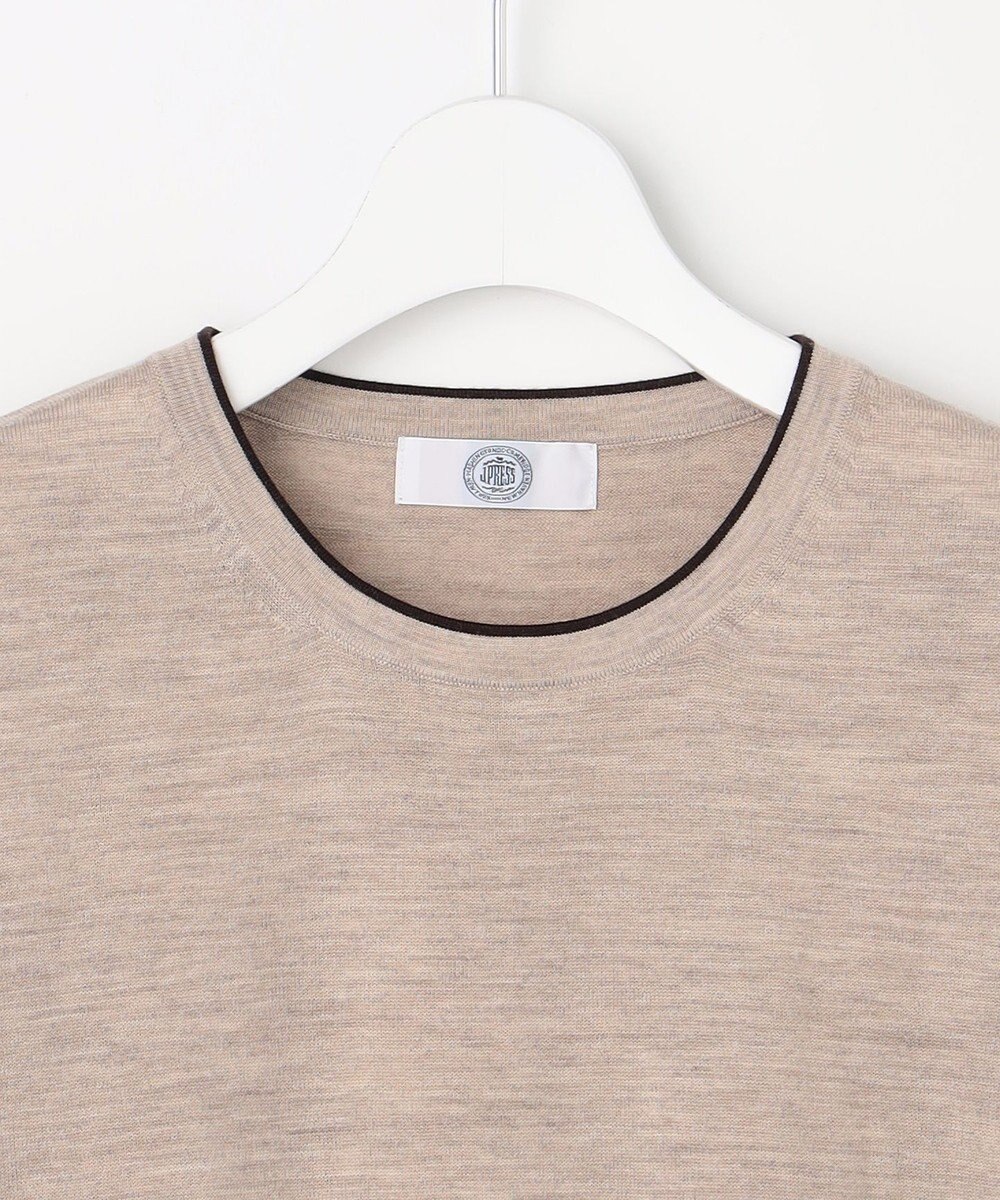 J.PRESS LADIES トリムツイン ニット 
