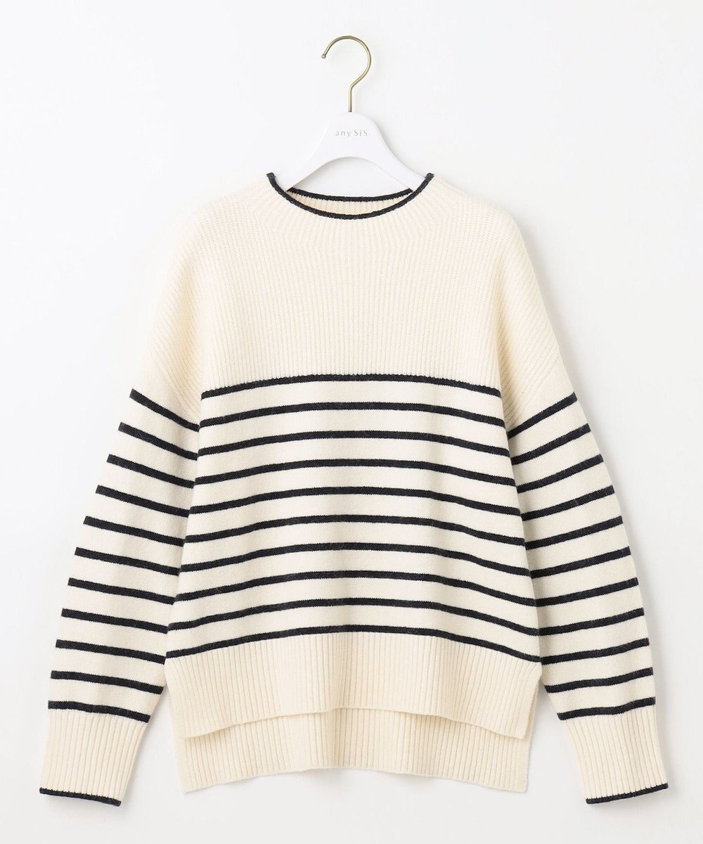 ANY SIS 【洗える】アンゴラブレンド ニット 