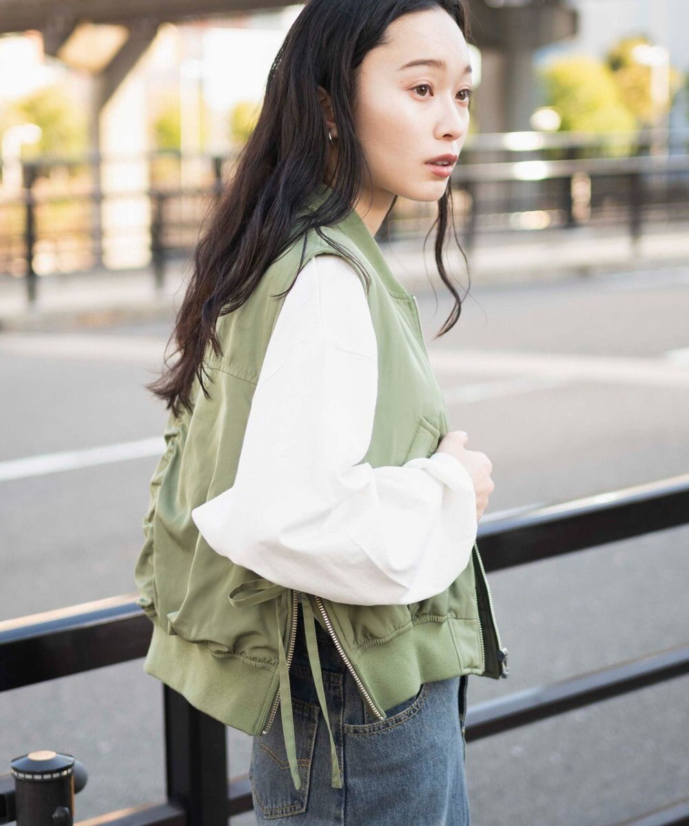 WEGO ショートMA－1ベスト 