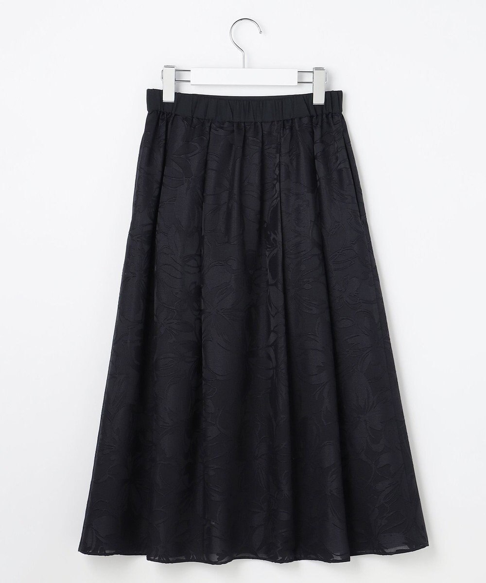 自由区 L 【17号サイズまで展開・セットアップ対応】フラワーオパールプリント スカート 