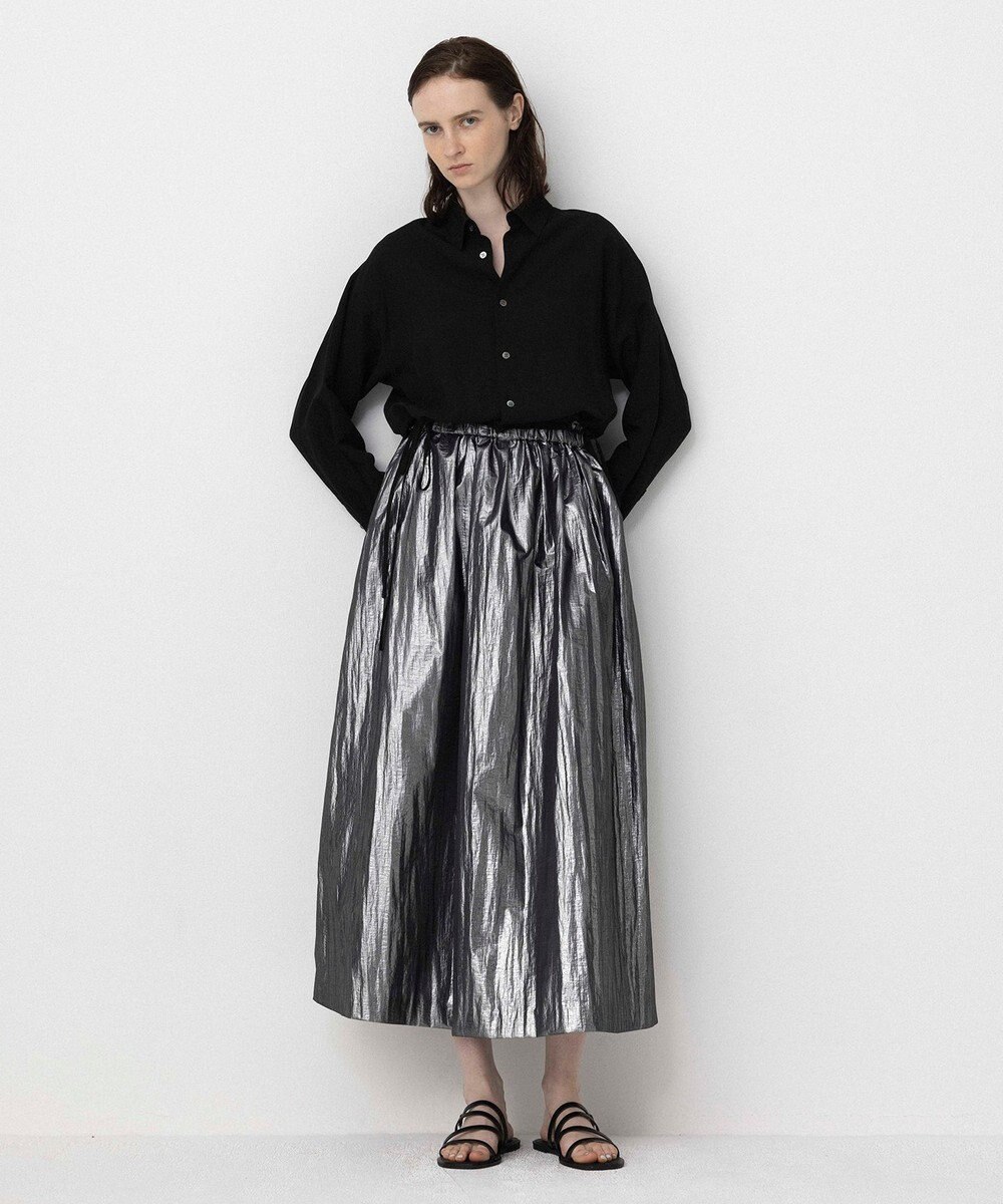 NAVE 【Nave】ホイルプリント スカート 