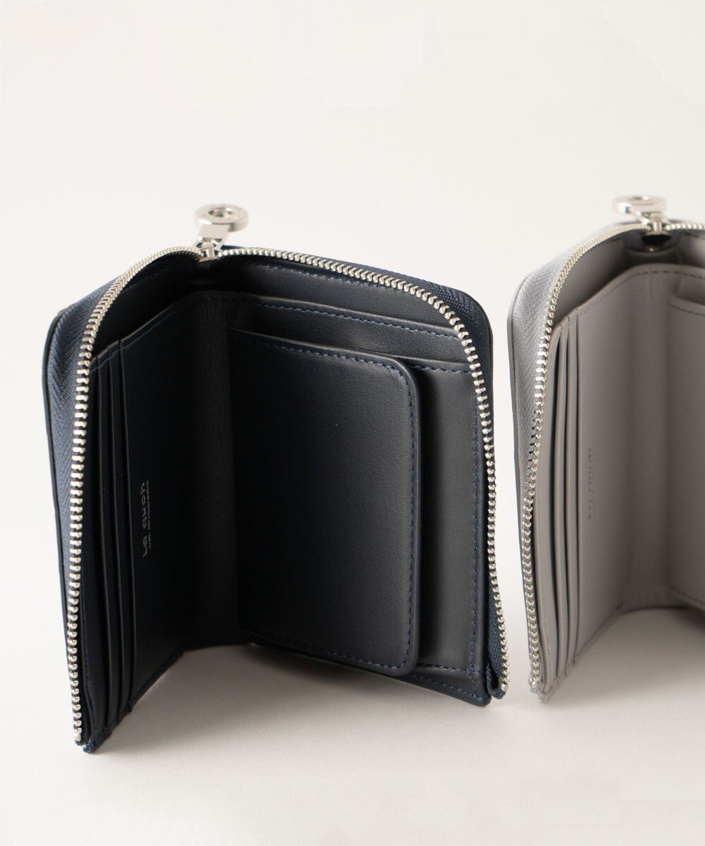 MIYABIYA La quoh with kirakaracho 南蛮七宝アルチザンレザー ミニL字ファスナー財布 