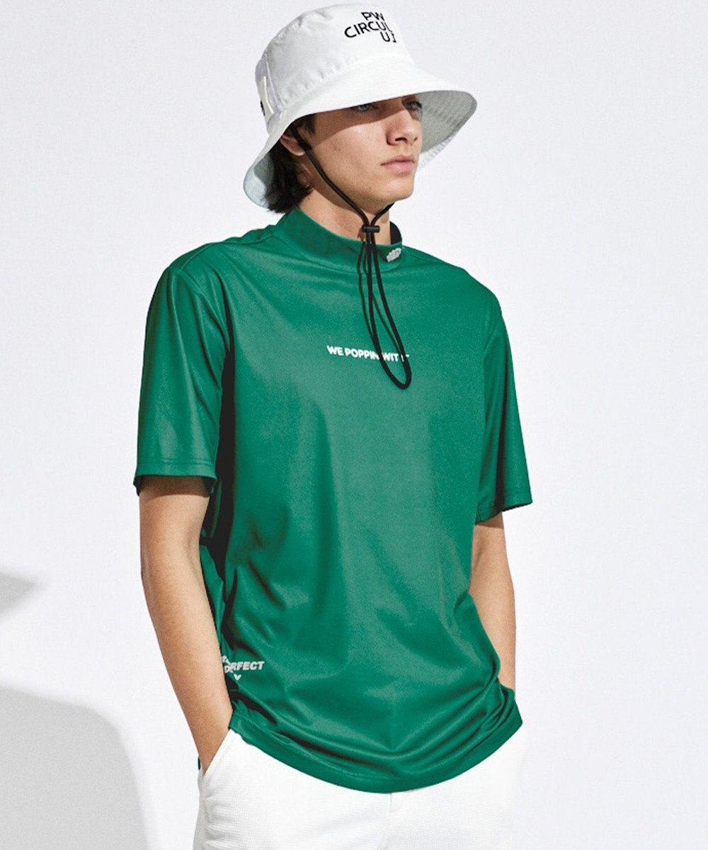 PW CIRCULUS 【UVカット / 吸水速乾 / 伸縮性抜群】【MEN】NEW バックメッシュモック T 