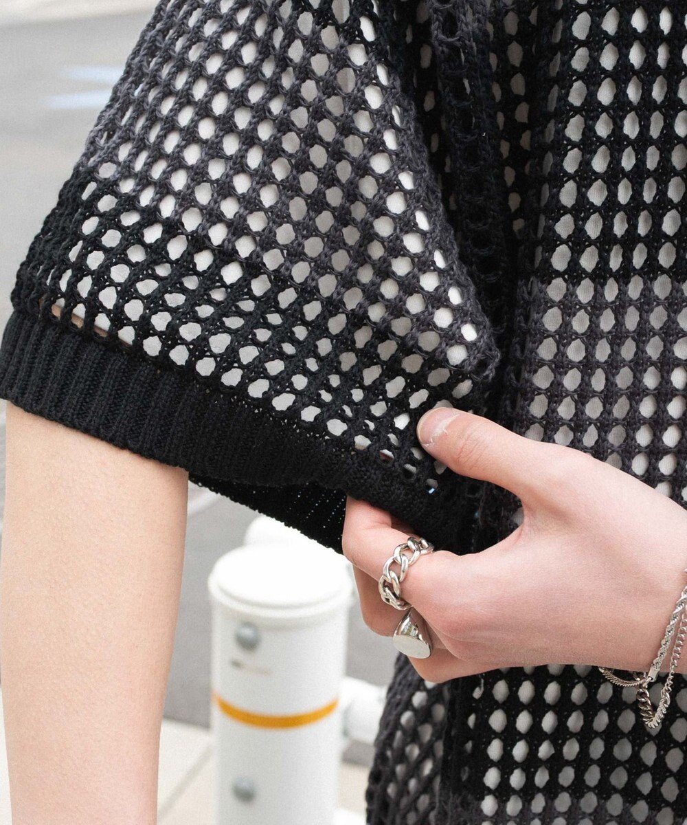 WEGO 【３点SET】アンサンブルメッシュニットプルオーバー（SS） 