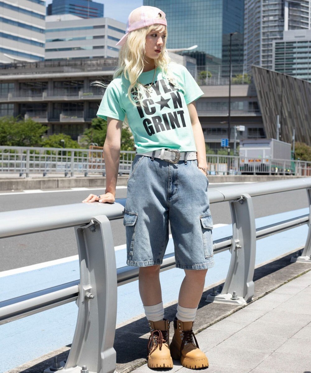 WEGO カラーロゴT 