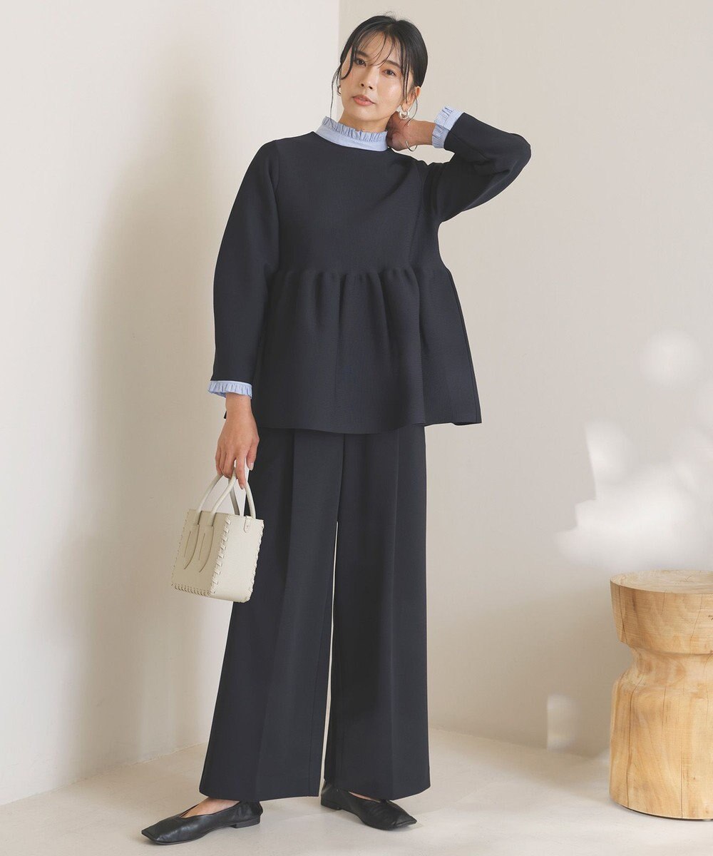 UNFILO 【VERY×UNFILOコラボ】2WAY ペプラムカーディガン 