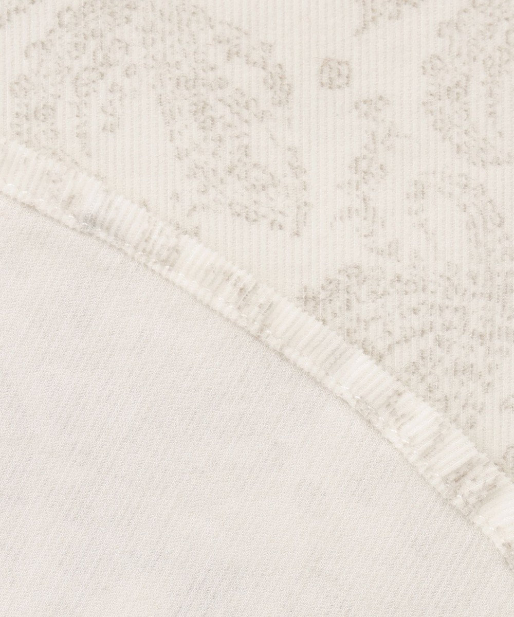 JOSEPH ABBOUD 【ソフトな着心地】ペイズリー柄 コーデュロイシャツ 