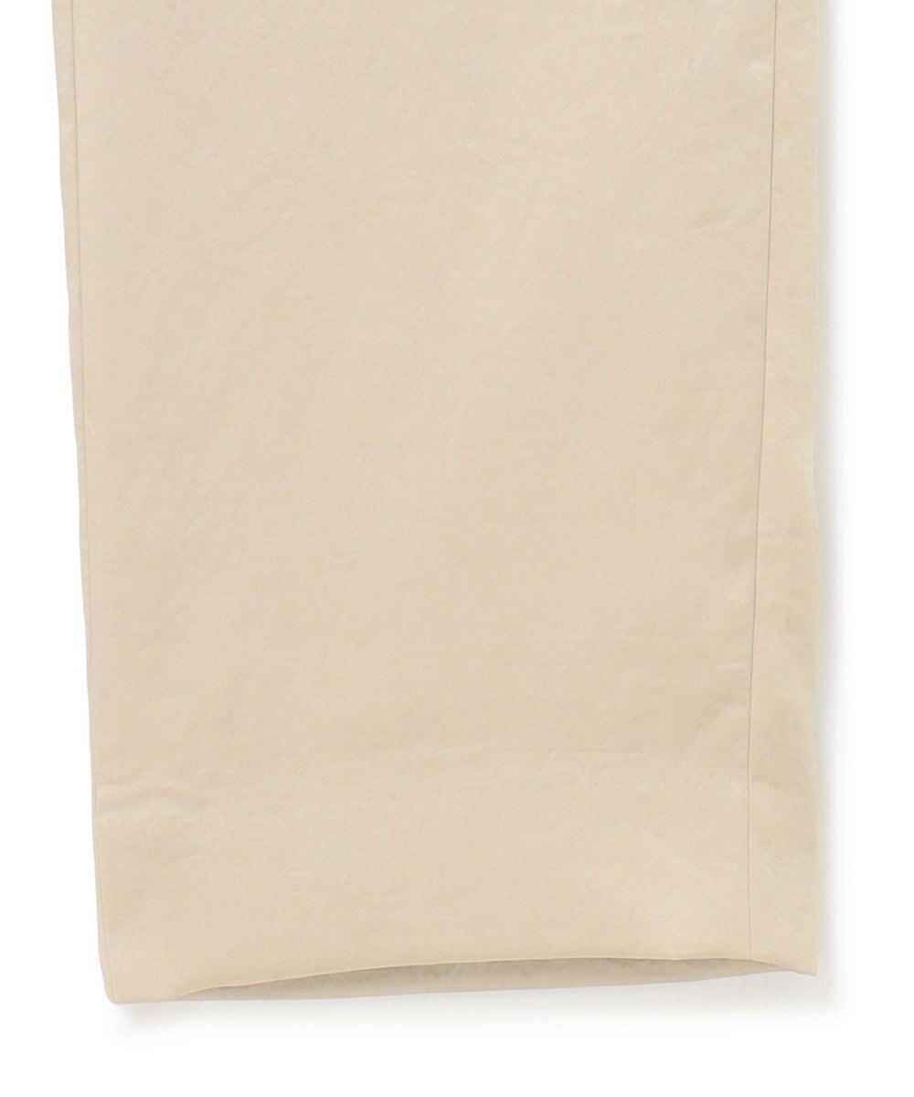 ICB 【MAG×スタイリストコラボ】シャイニーシアーニット×サテンストレートパンツ 