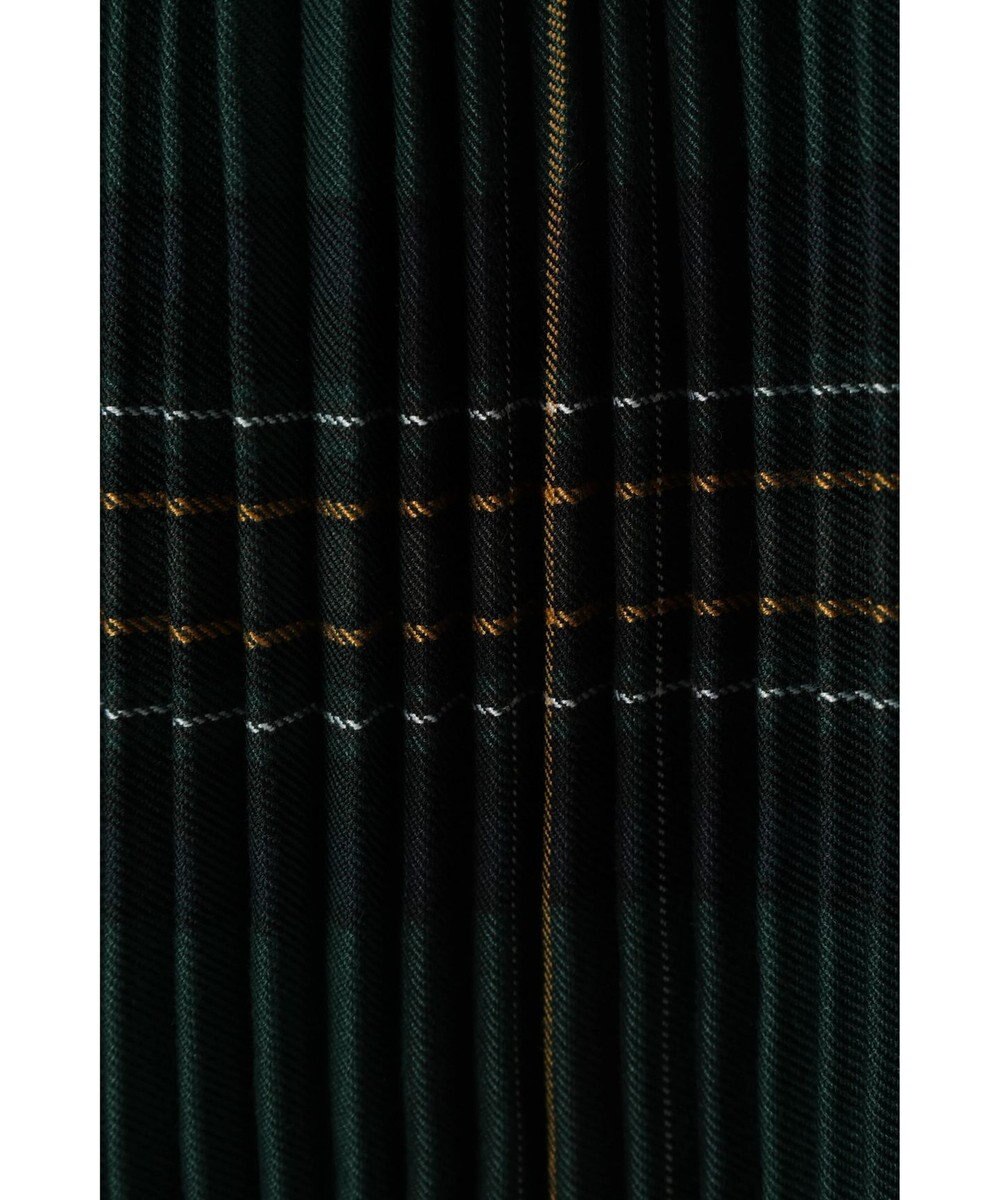 CRAFT STANDARD BOUTIQUE 配色チェックプリーツスカート 