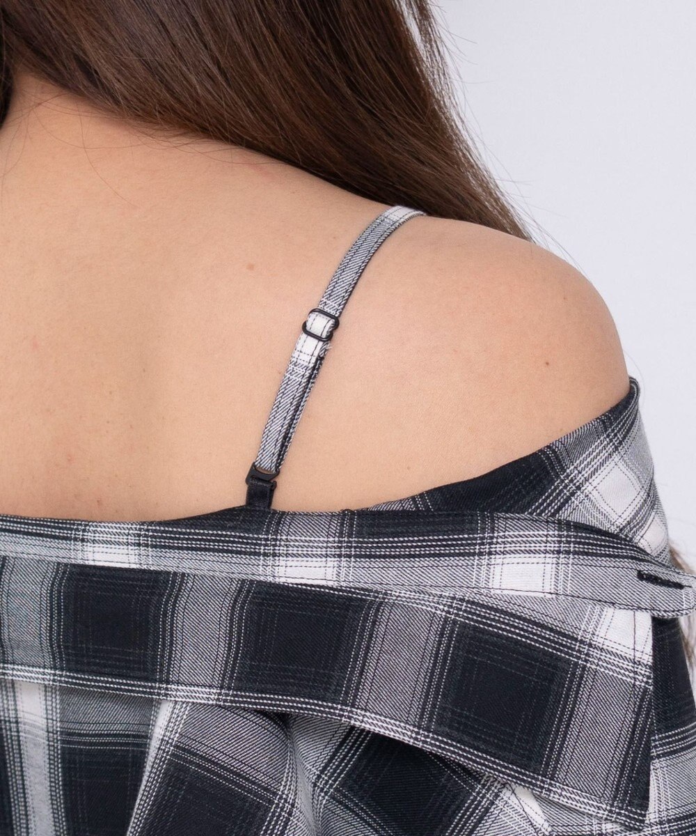 WEGO 2WAYオフショルシャツ 