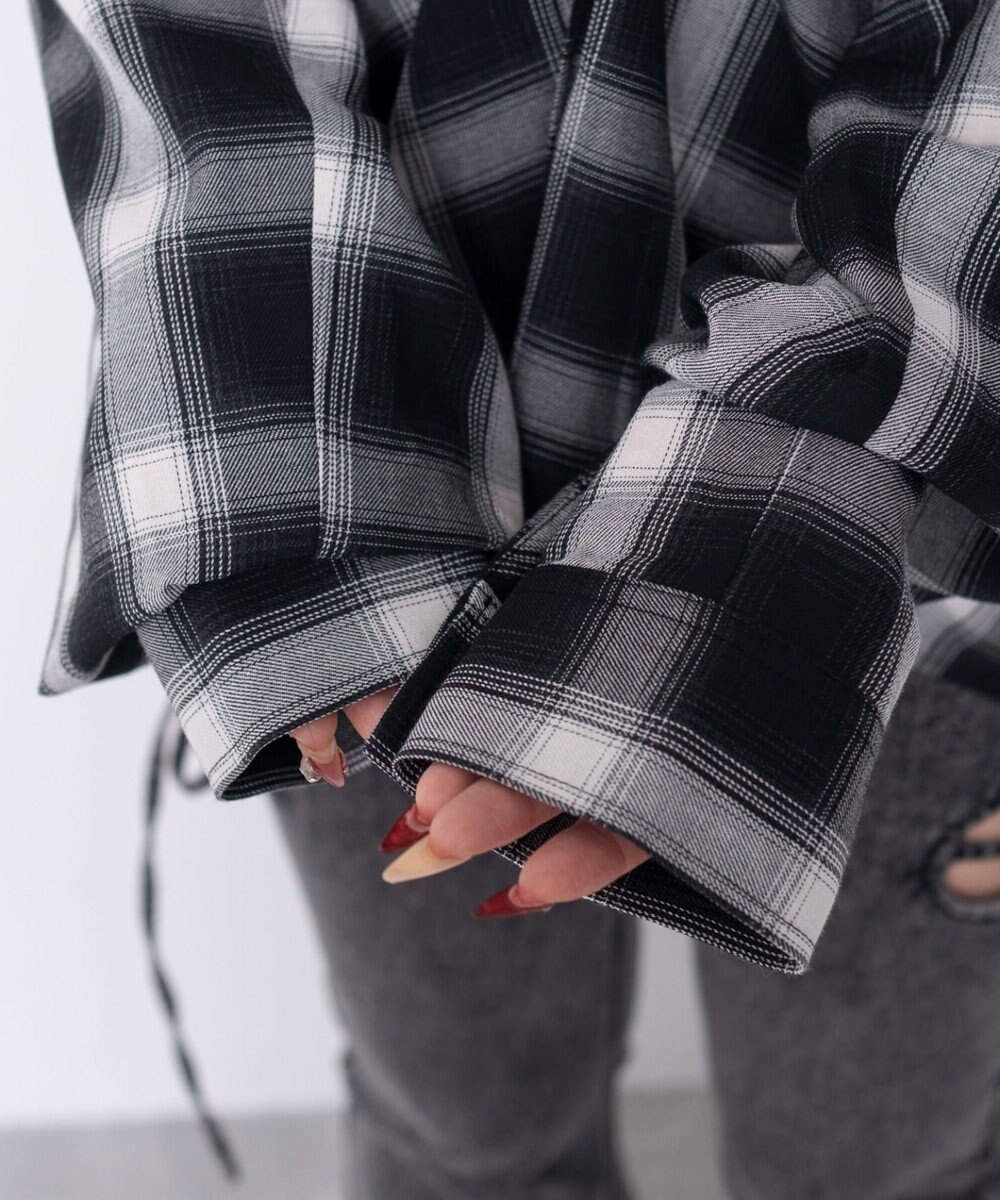 WEGO 2WAYオフショルシャツ 