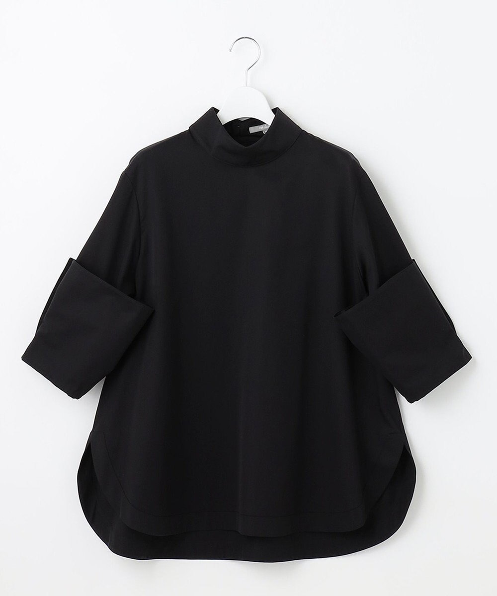 23区 【23区 lab.】ハイカウントコットン ロールアップカフス シャツ 