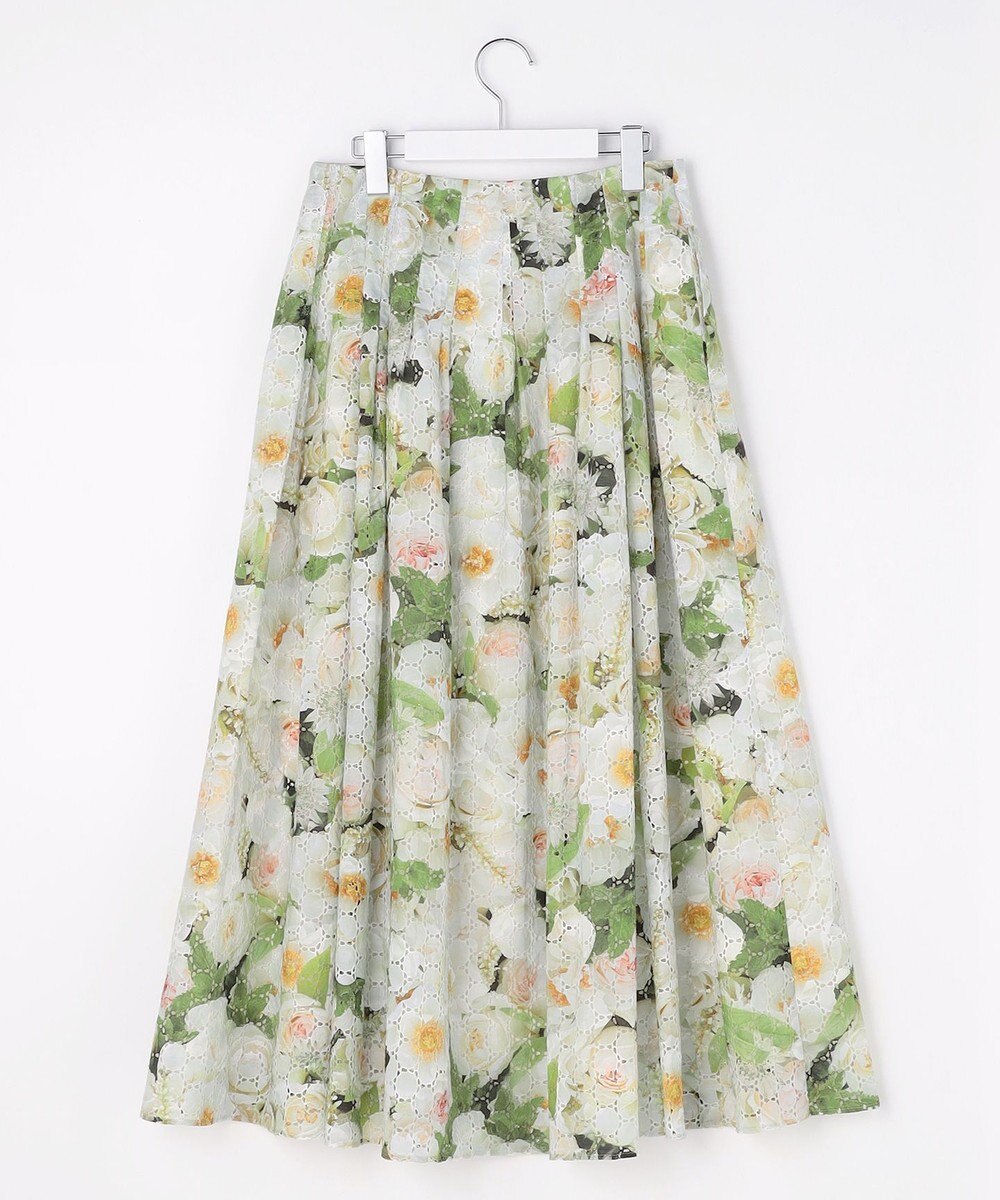 自由区 【カトリエムブーケ】Le bouquet de Laurent ブーケモチーフスカート 