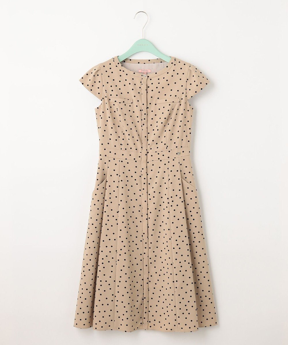 TOCCA 【洗える】PRINTEMPS シャツドレス 