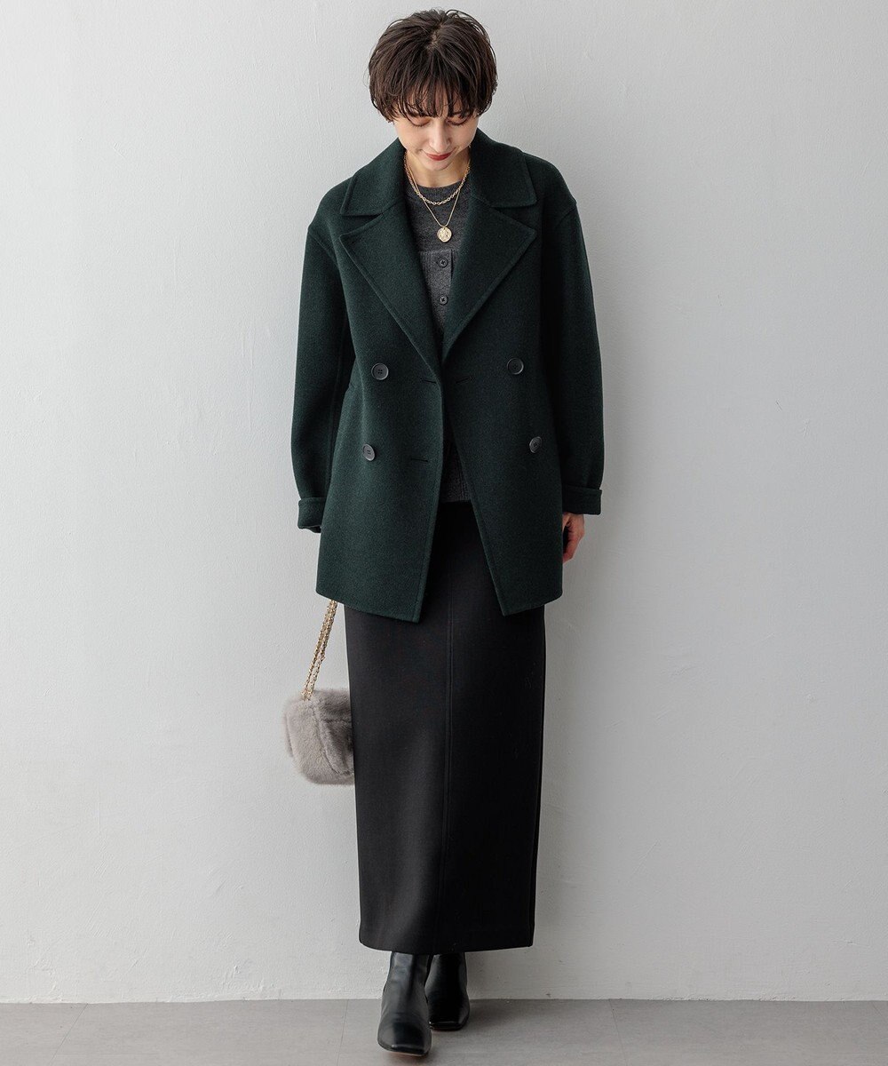 23区 【洗える】レイヤードビスチェ ニット 