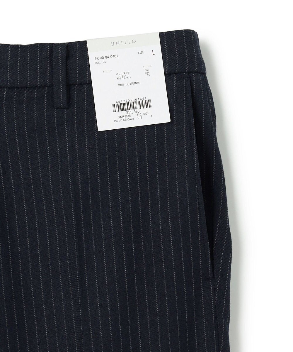 UNFILO MENS 【OCEANS 雑誌・web・YouTube 掲載】FLANNEL TOUCH 機能美パンツ スリム 