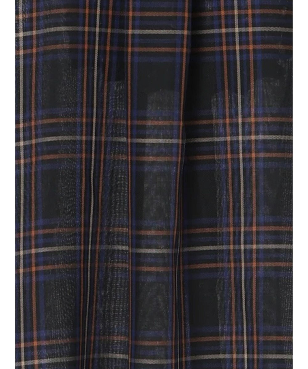 Te chichi チェックフリルブラウス 