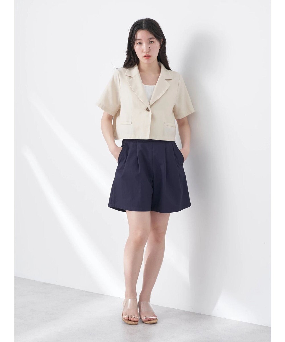 earth music&ecology フリルキュロットパンツ 