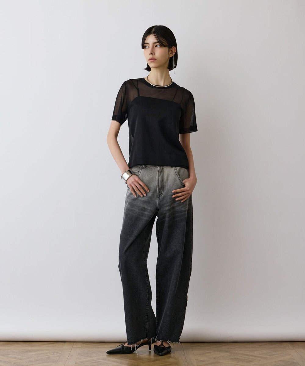 GRACE CONTINENTAL ブライトシアーニットトップ 