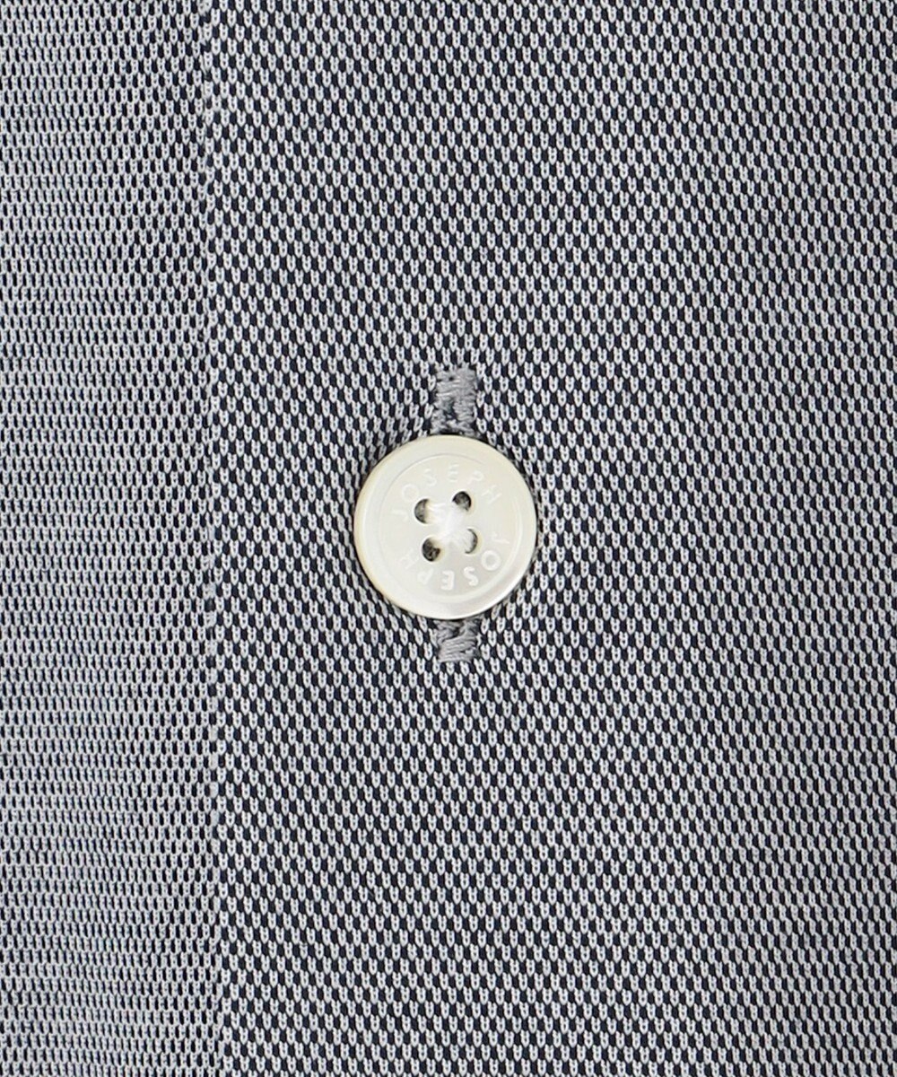 JOSEPH HOMME ハイゲージコットンジャージー 　バンドカラーシャツ 