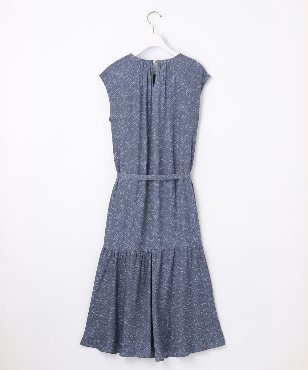 ANY SIS 【ベルト付き】ミニドット ノースリーブワンピース 