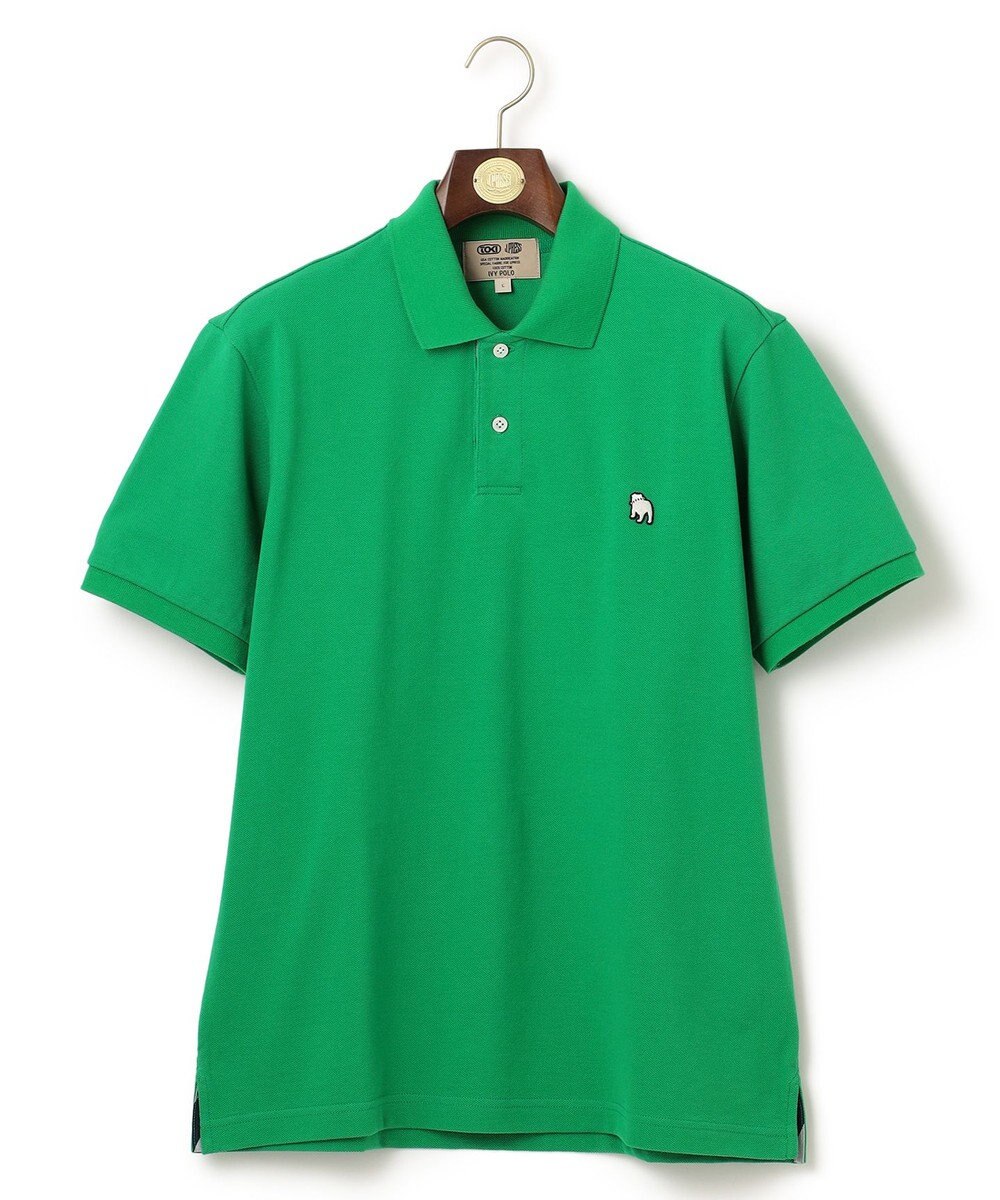J.PRESS MEN 【大人気 / 10色展開】バックブル カノコレジメン ポロシャツ 