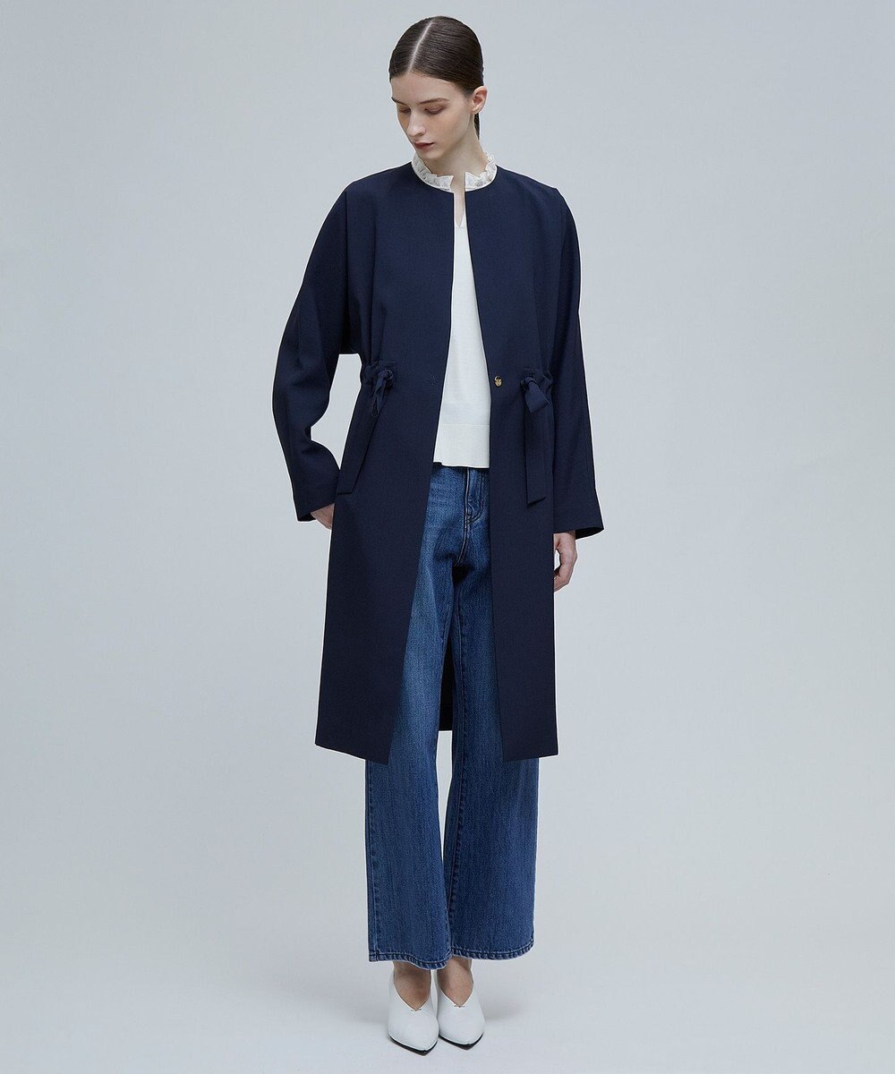 BEIGE， CLARISSE / タイニーフリルニット 