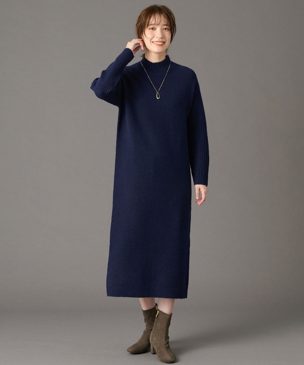 ANY フラッフィーニットワンピース 