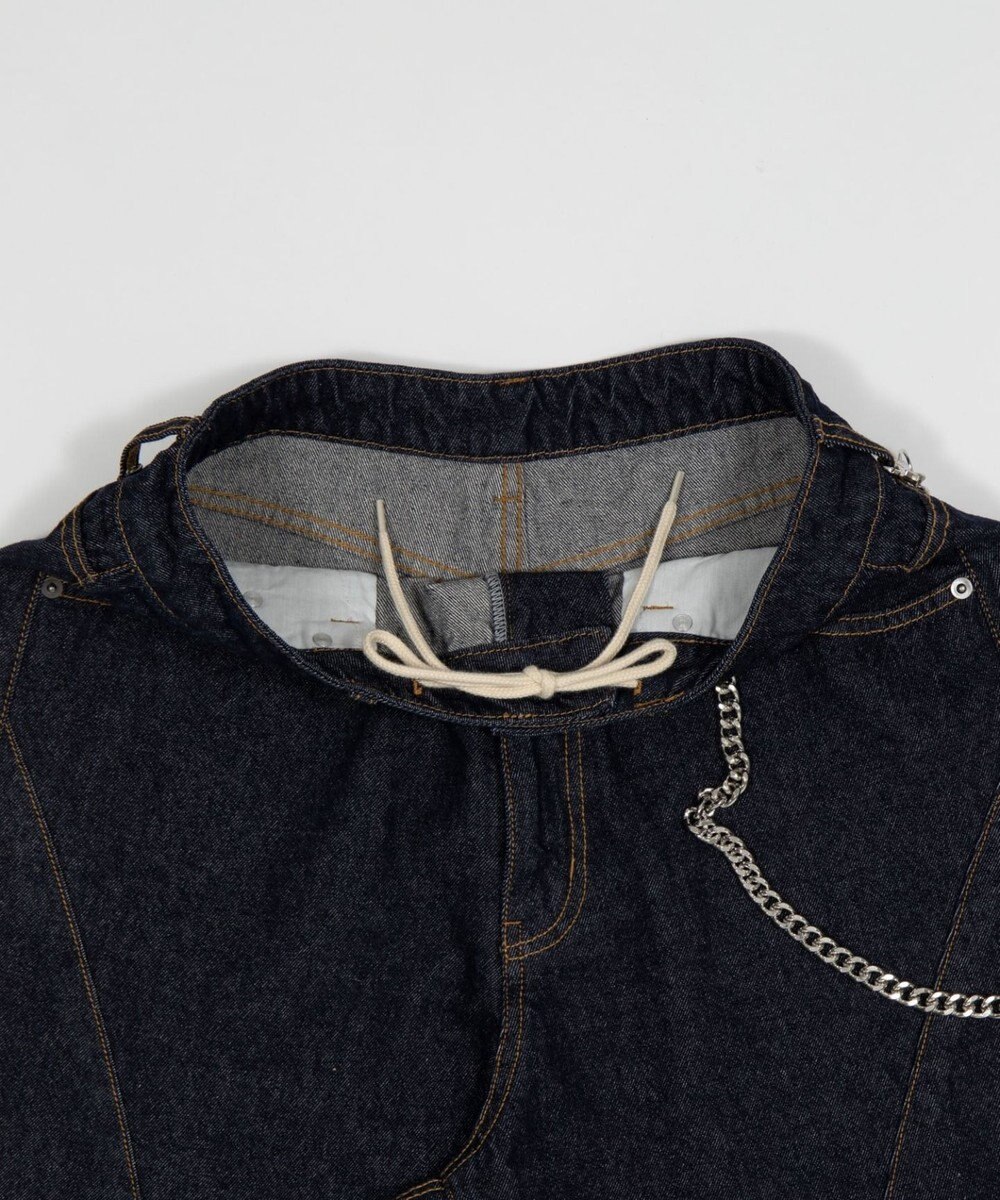 WEGO 【SMLサイズ展開】チェーン付きバルーンショーツ 