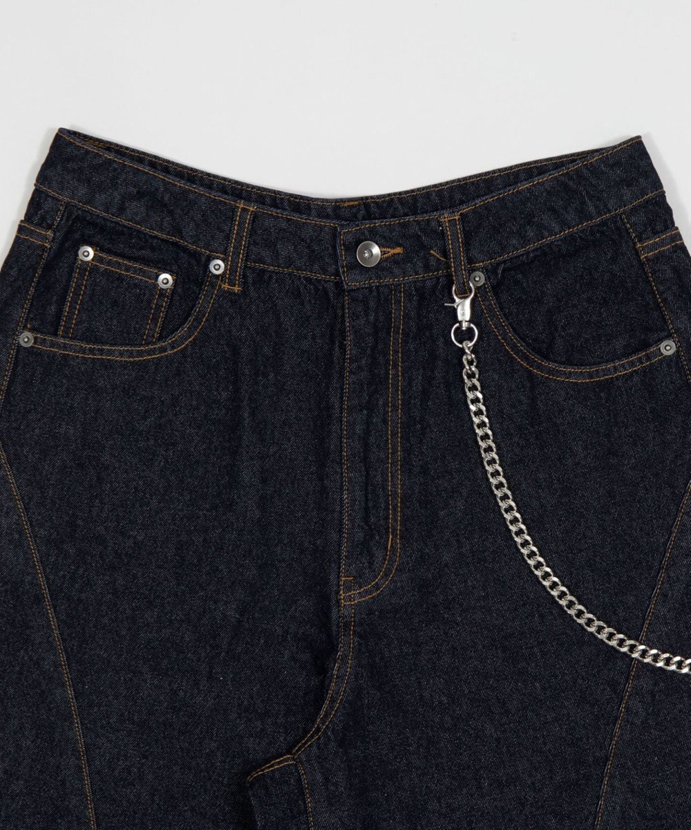 WEGO 【SMLサイズ展開】チェーン付きバルーンショーツ 