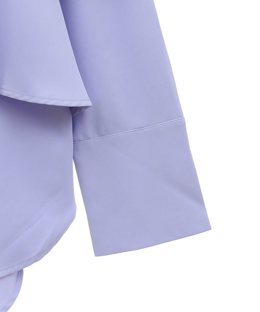 earth music&ecology アシメラッフルシャツ 