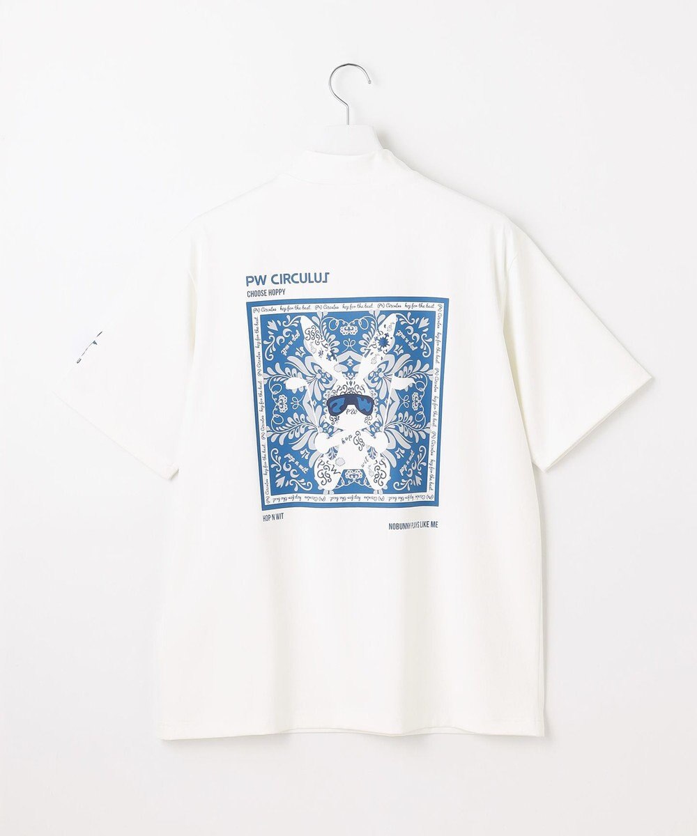 PW CIRCULUS 【吸水速乾 / UV遮蔽率99.5% UVカット / ストレッチ】【MEN】アニマルグラフィックモックT ゴルフ 