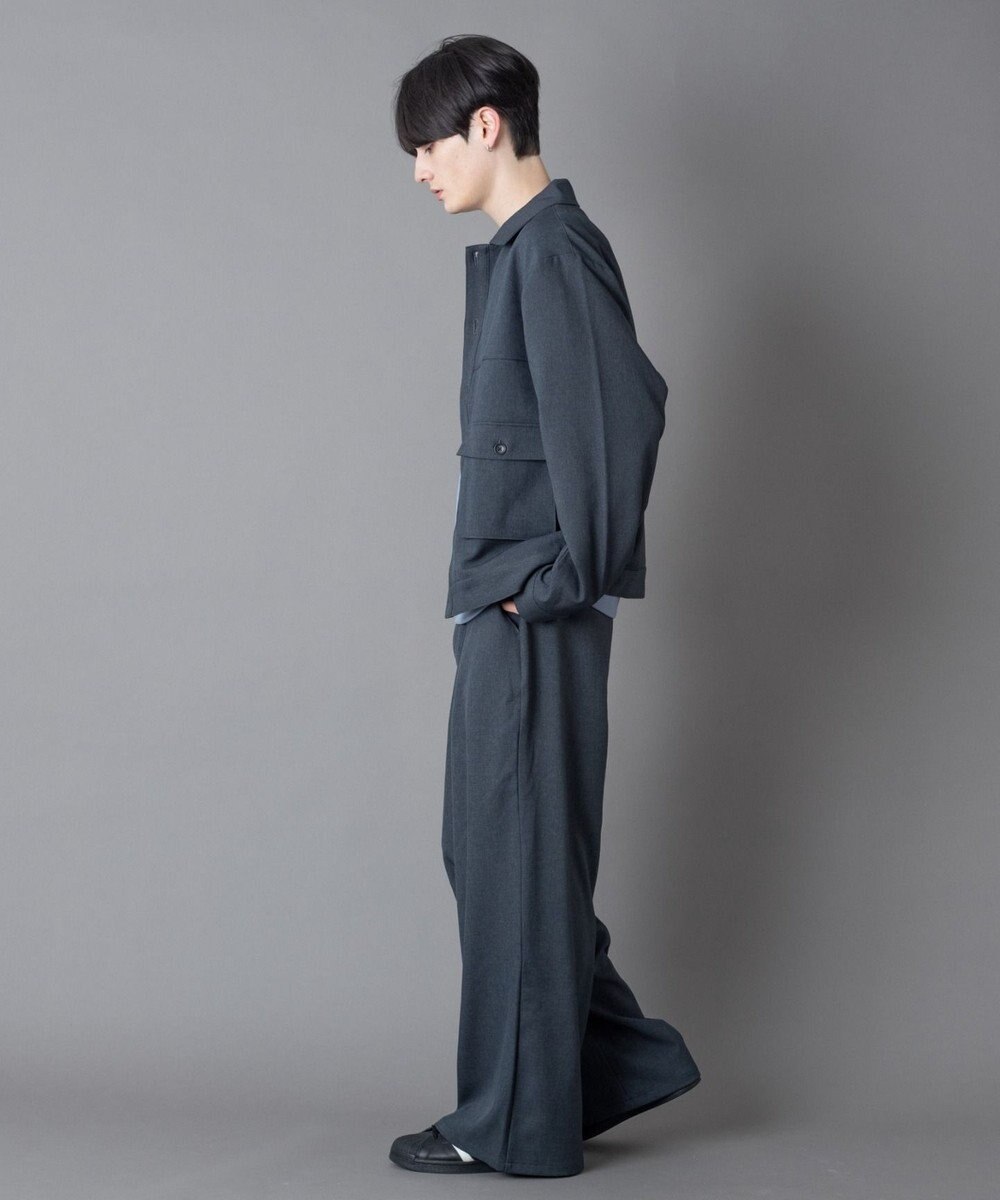 WEGO 【ユニセックス着用ITEM】ダブルポケットショートジャケット 