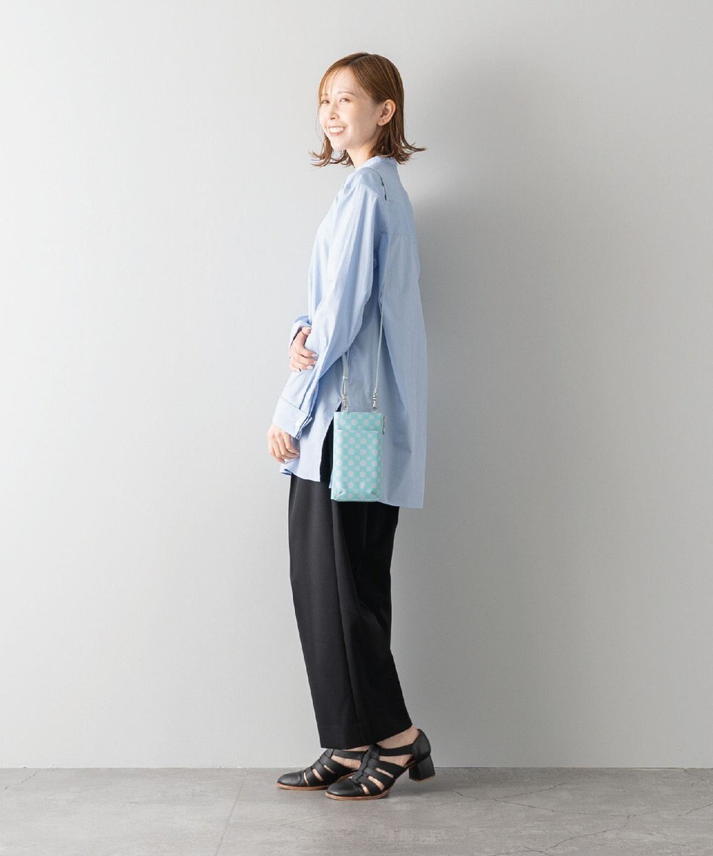 MIYABIYA La quoh with kirakaracho 南蛮七宝プリントレザー スマホポシェット 