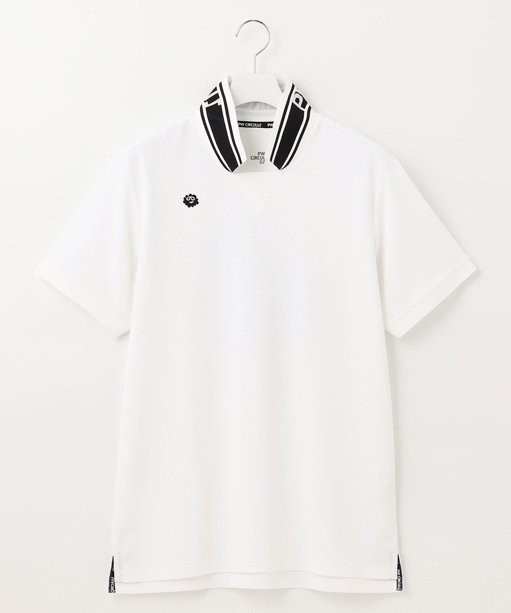 PW CIRCULUS 【MEN】【吸汗速乾】アニマル バックプリント ポロシャツ 