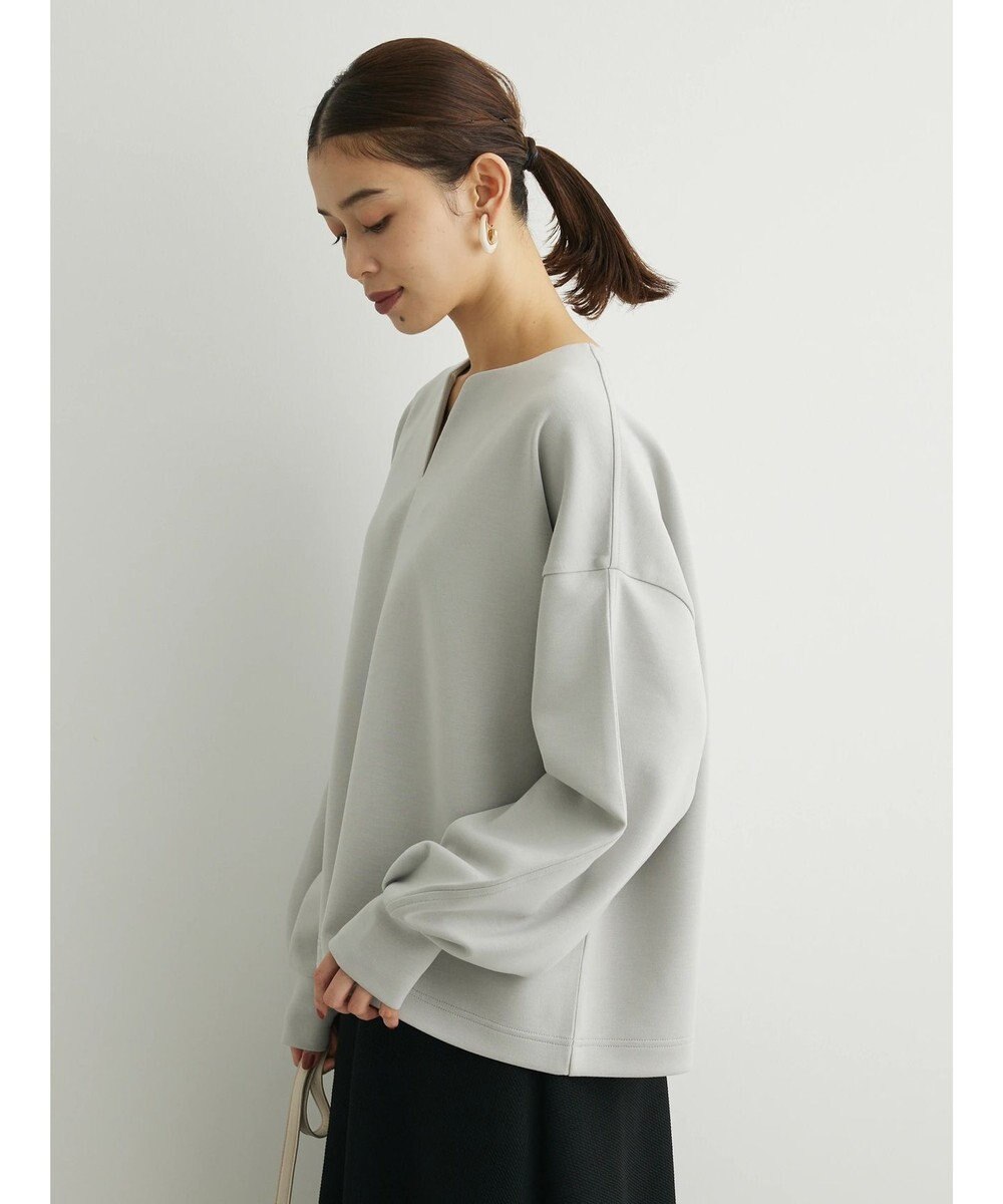 Green Parks キーネックダンボールプルオーバー 