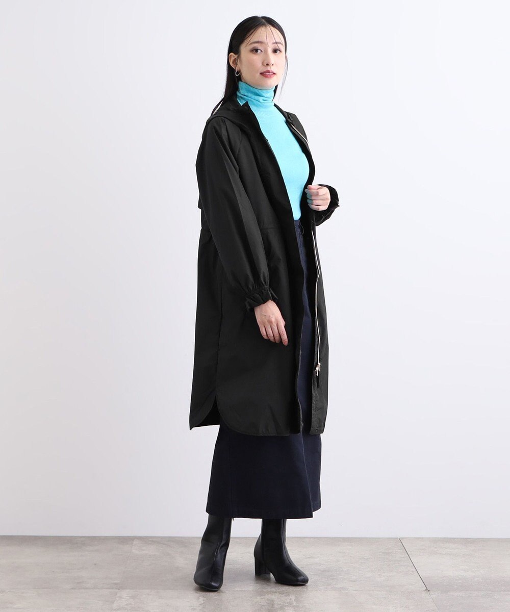 MOONBAT 【撥水】LIGNAGGIO ウエストギャザーフードコート 