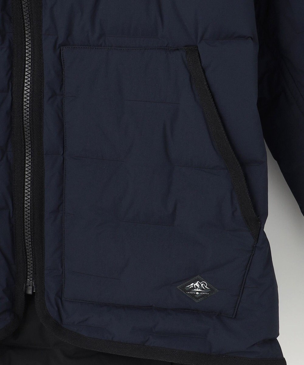 JOSEPH ABBOUD MOUNTAIN 【UNISEX】リバーシブルストレッチ ダウンパーカー 