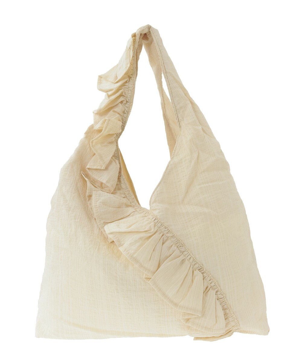 earth music&ecology 【予約】フリルトライアングルバッグ 