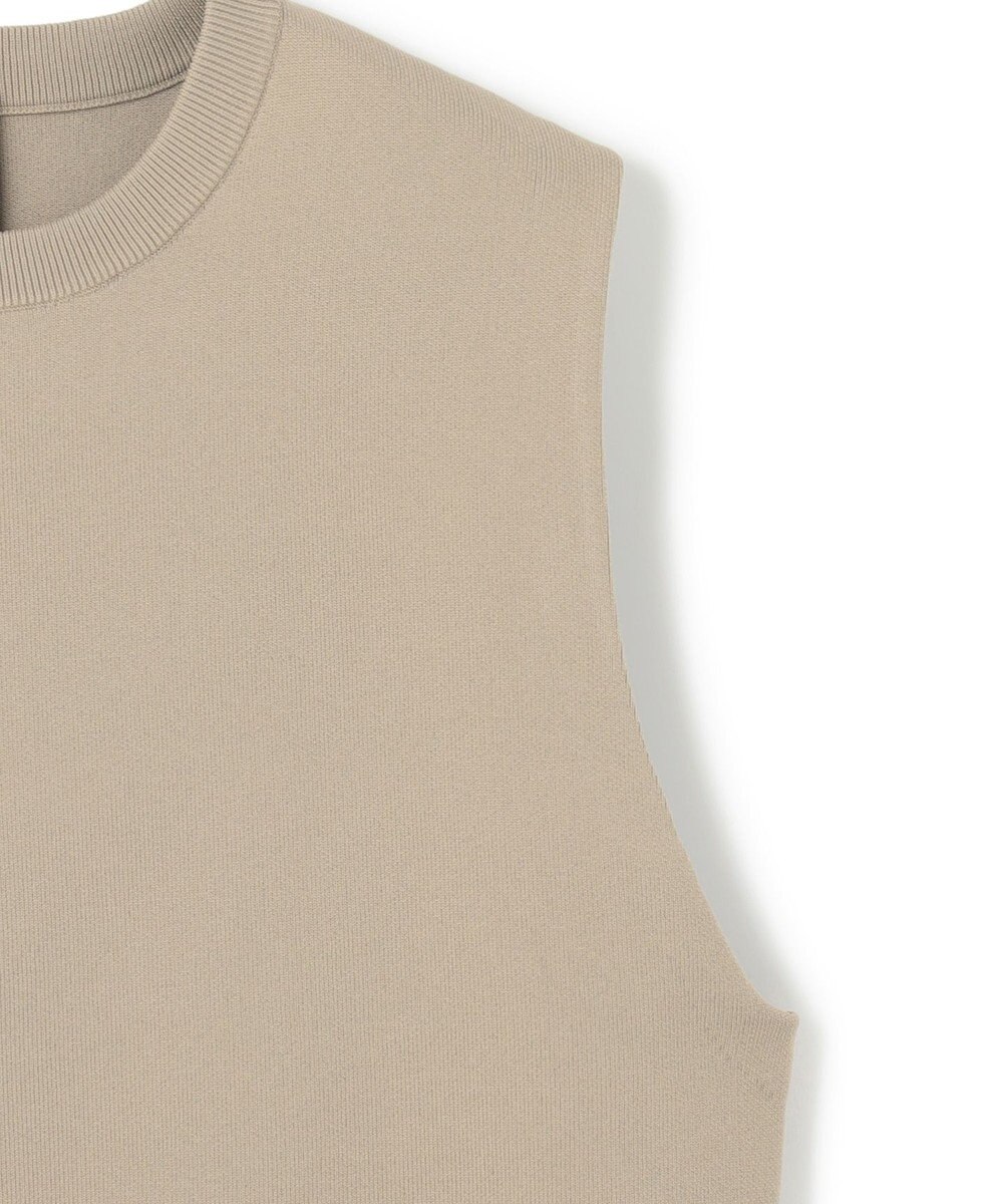 UNFILO フォルムニット クロップドベスト 