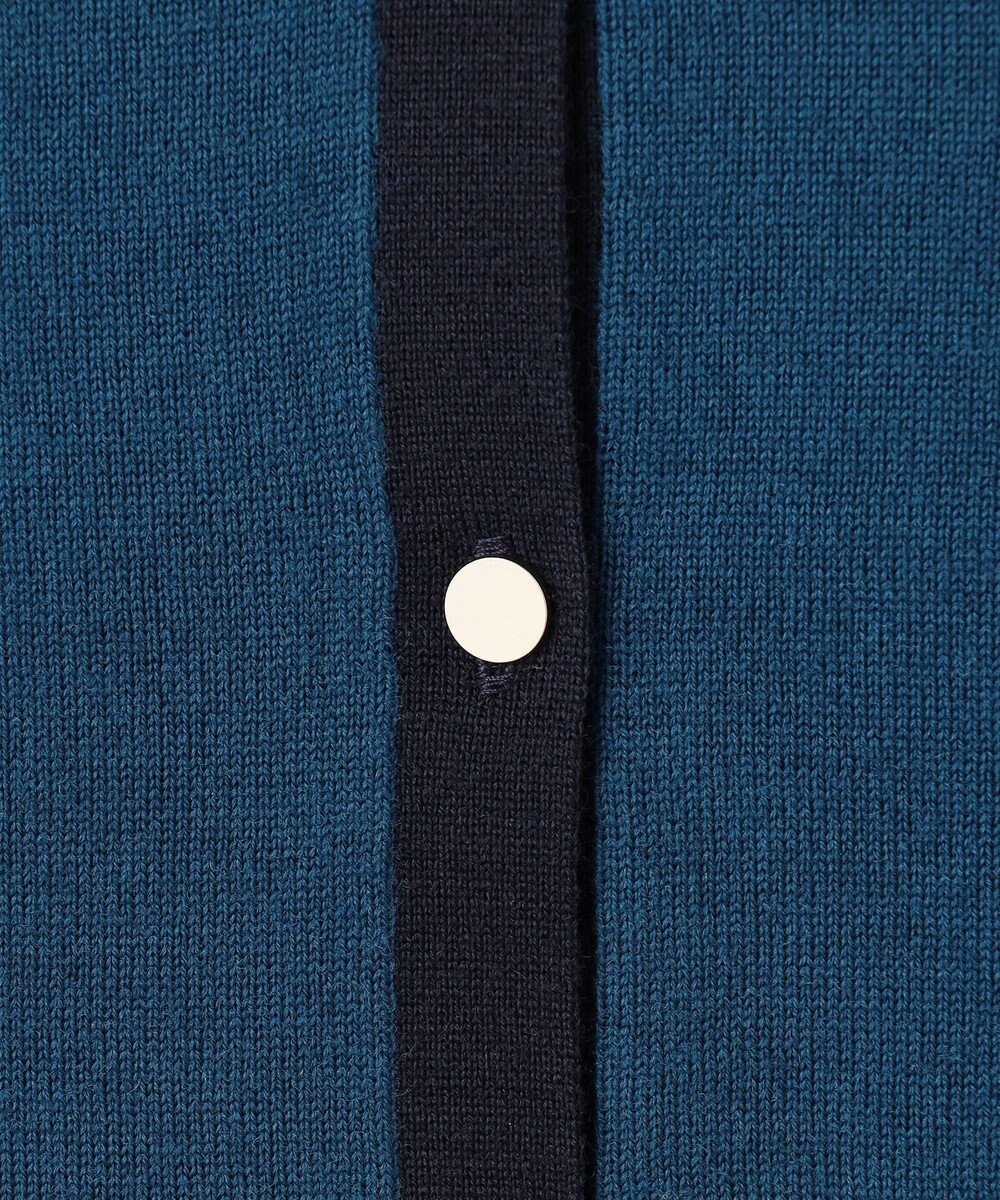 J.PRESS LADIES 【洗える】トリムツイン ニット 