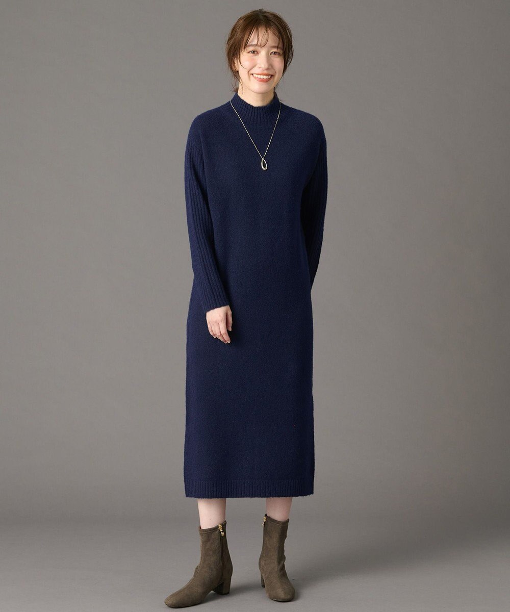 ANY フラッフィーニットワンピース 