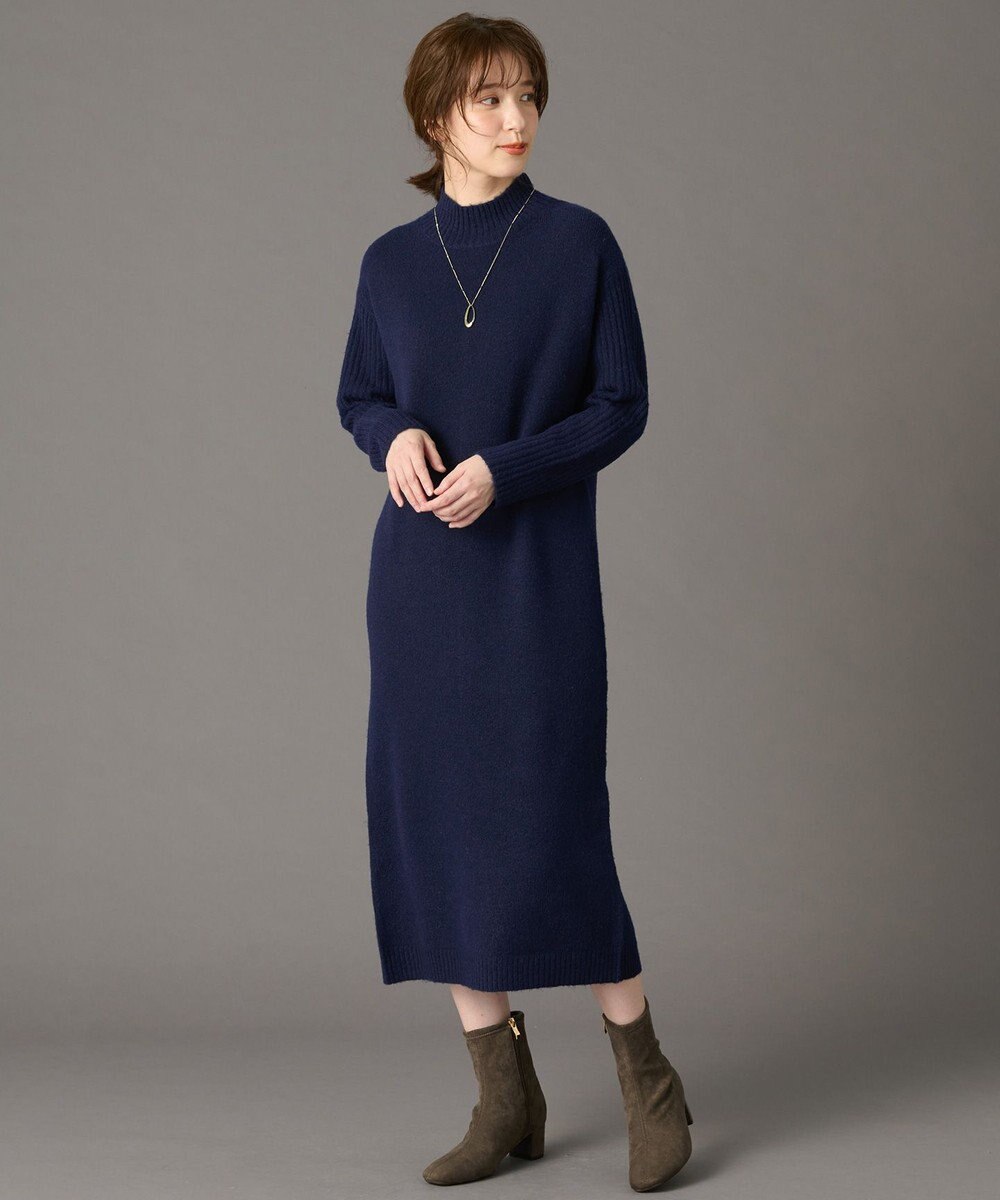 ANY L フラッフィーニットワンピース 